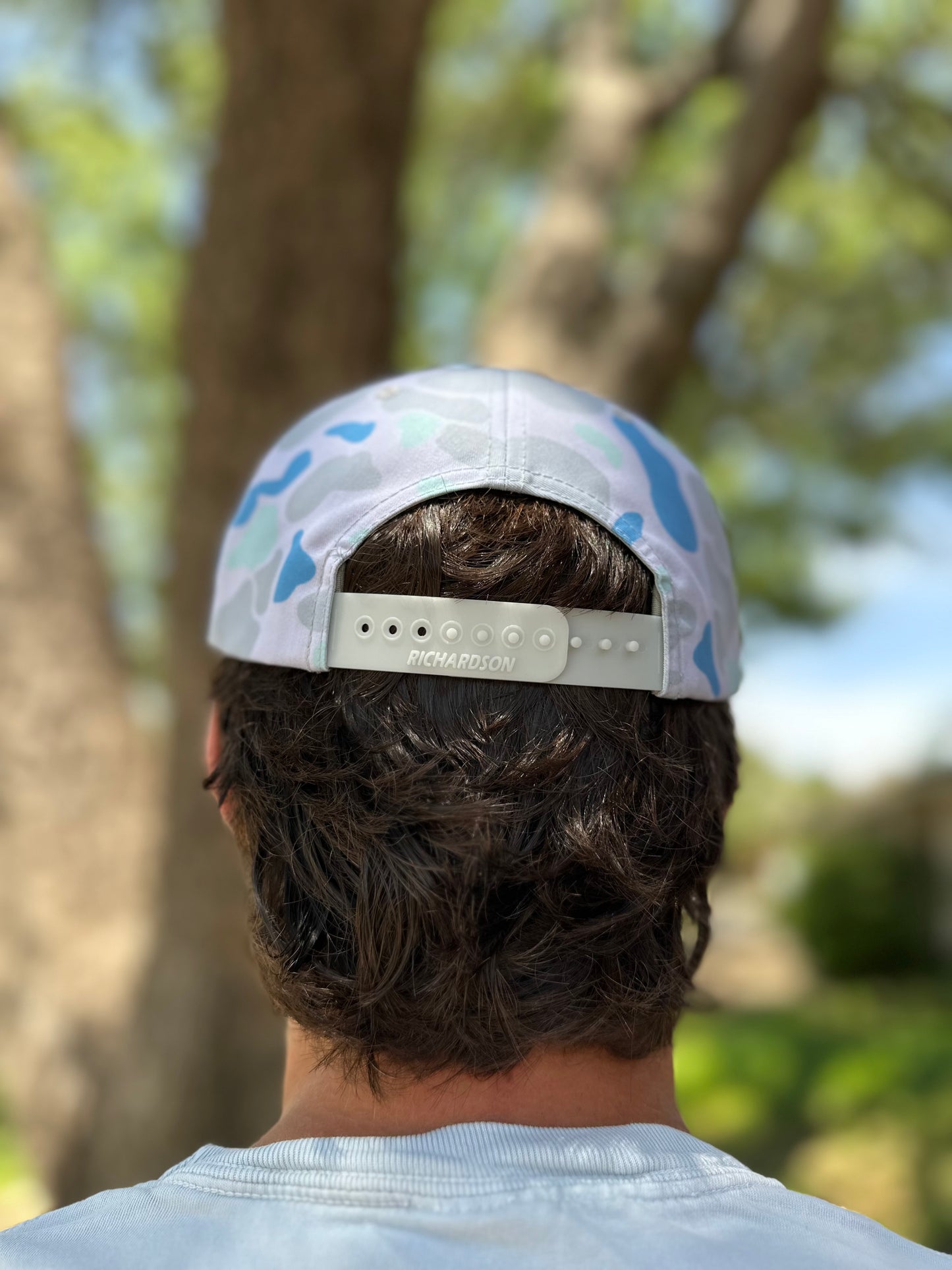 Blue Camo Rope Hat