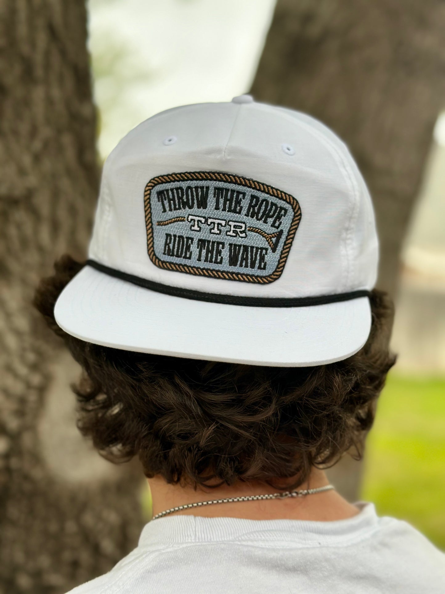 TTR Patch Hat - White