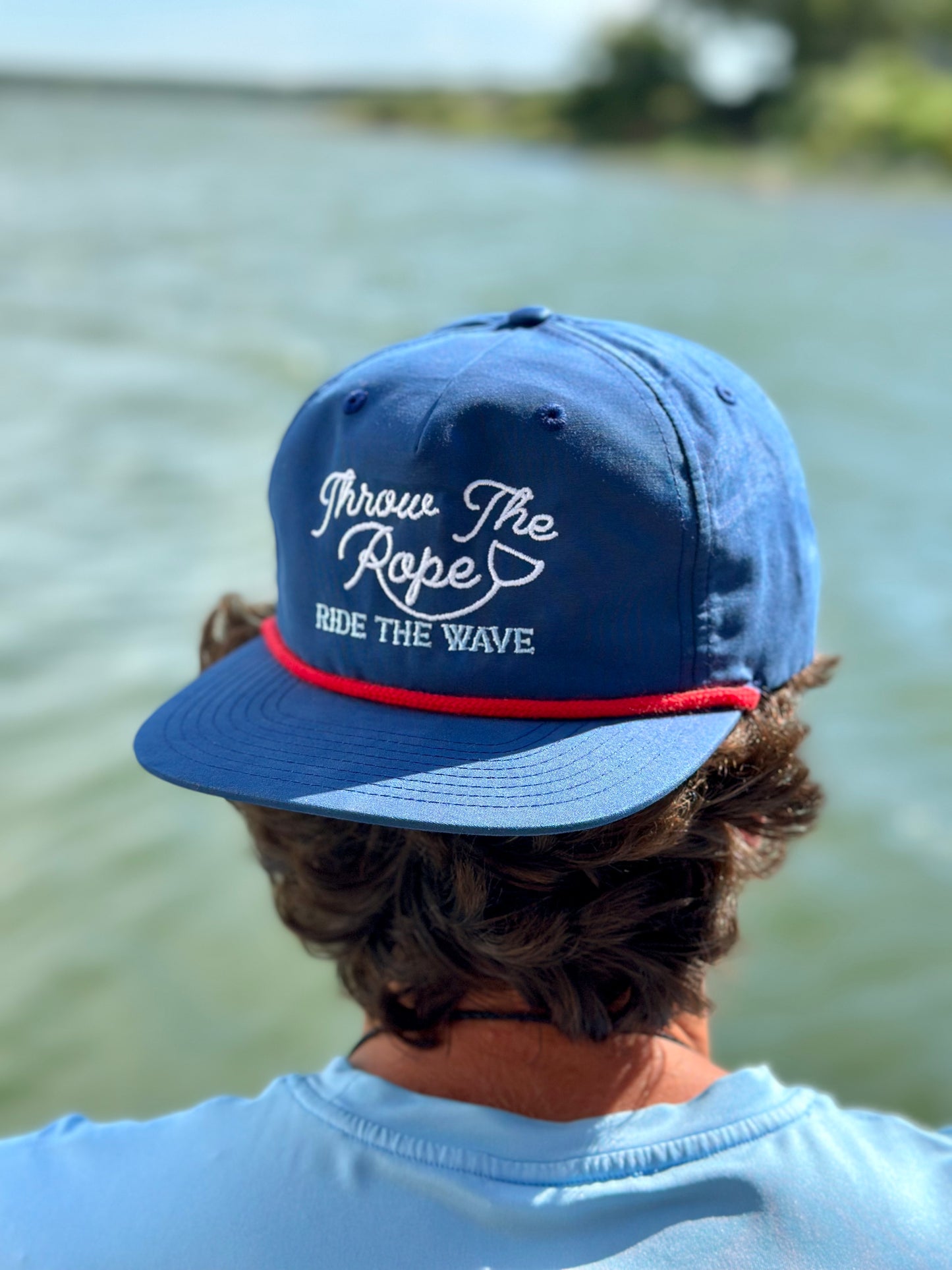 Patriotic RED Rope Hat