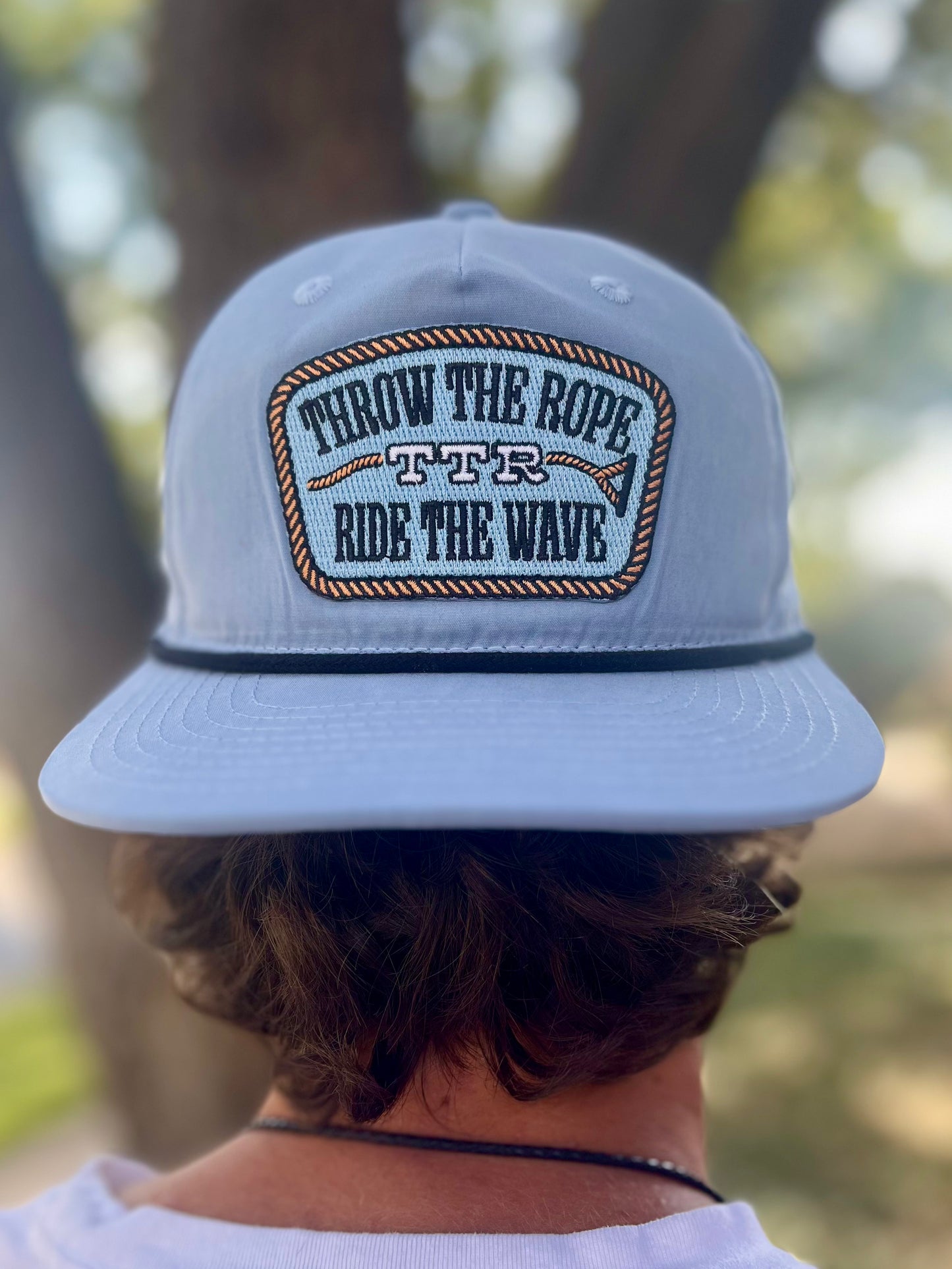 Light Blue TTR Patch Hat