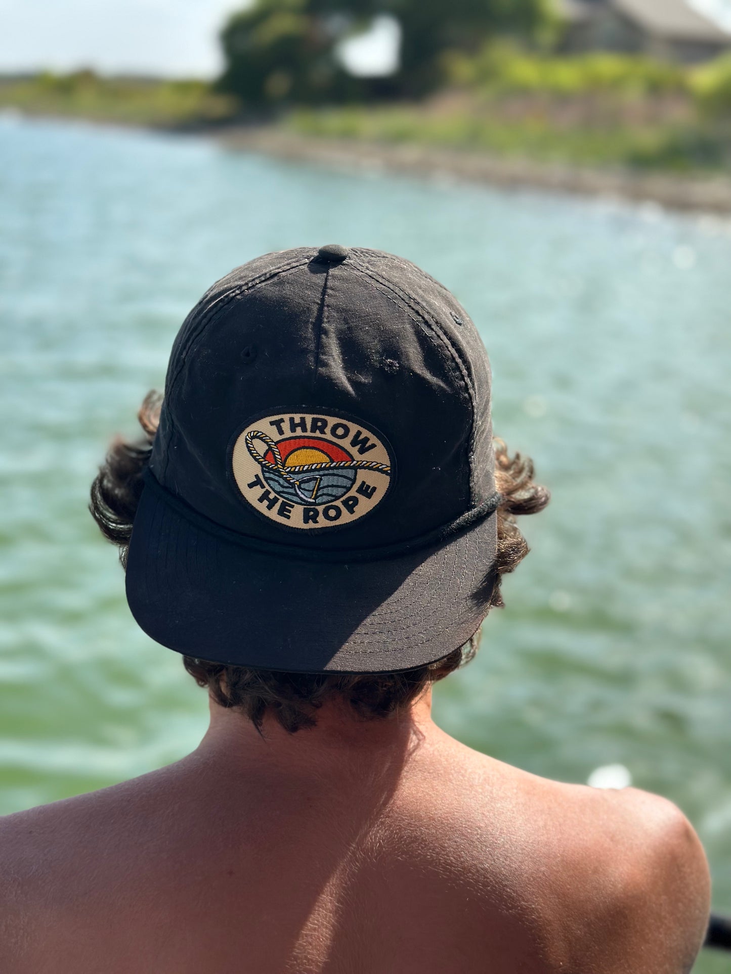 Black with Black Rope