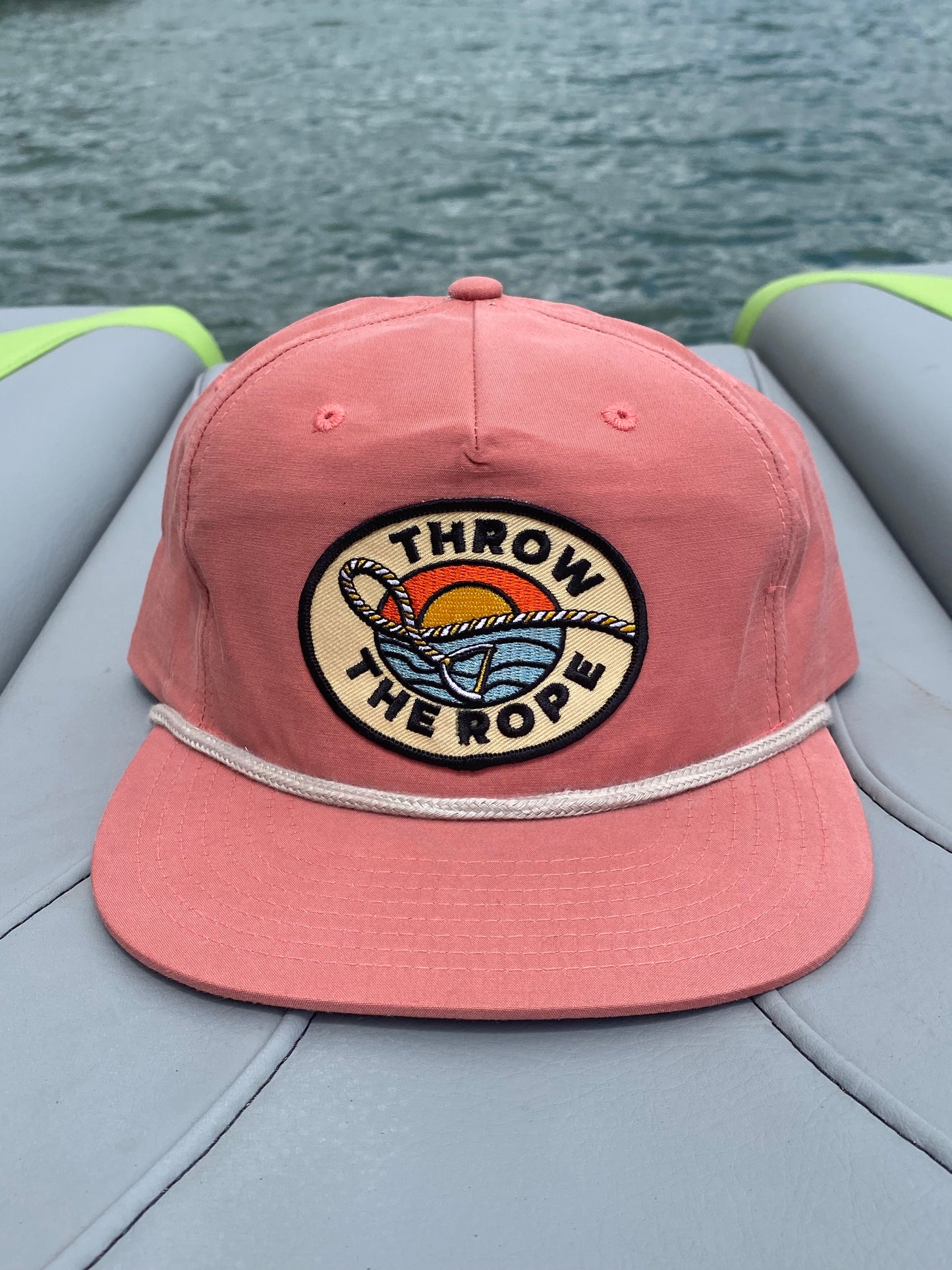 Salmon with Khaki Rope