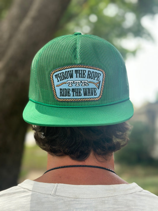 The Breeze - TTR Patch Green Hat